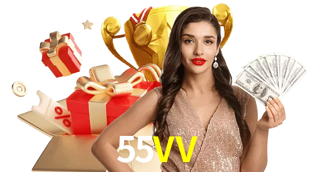 Jogue com dealers reais no 55VV!